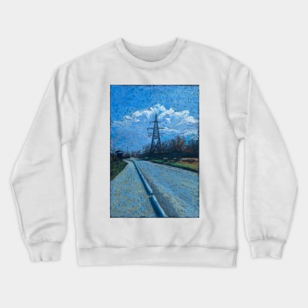 Tower Crewneck Sweatshirt by krinichnaya